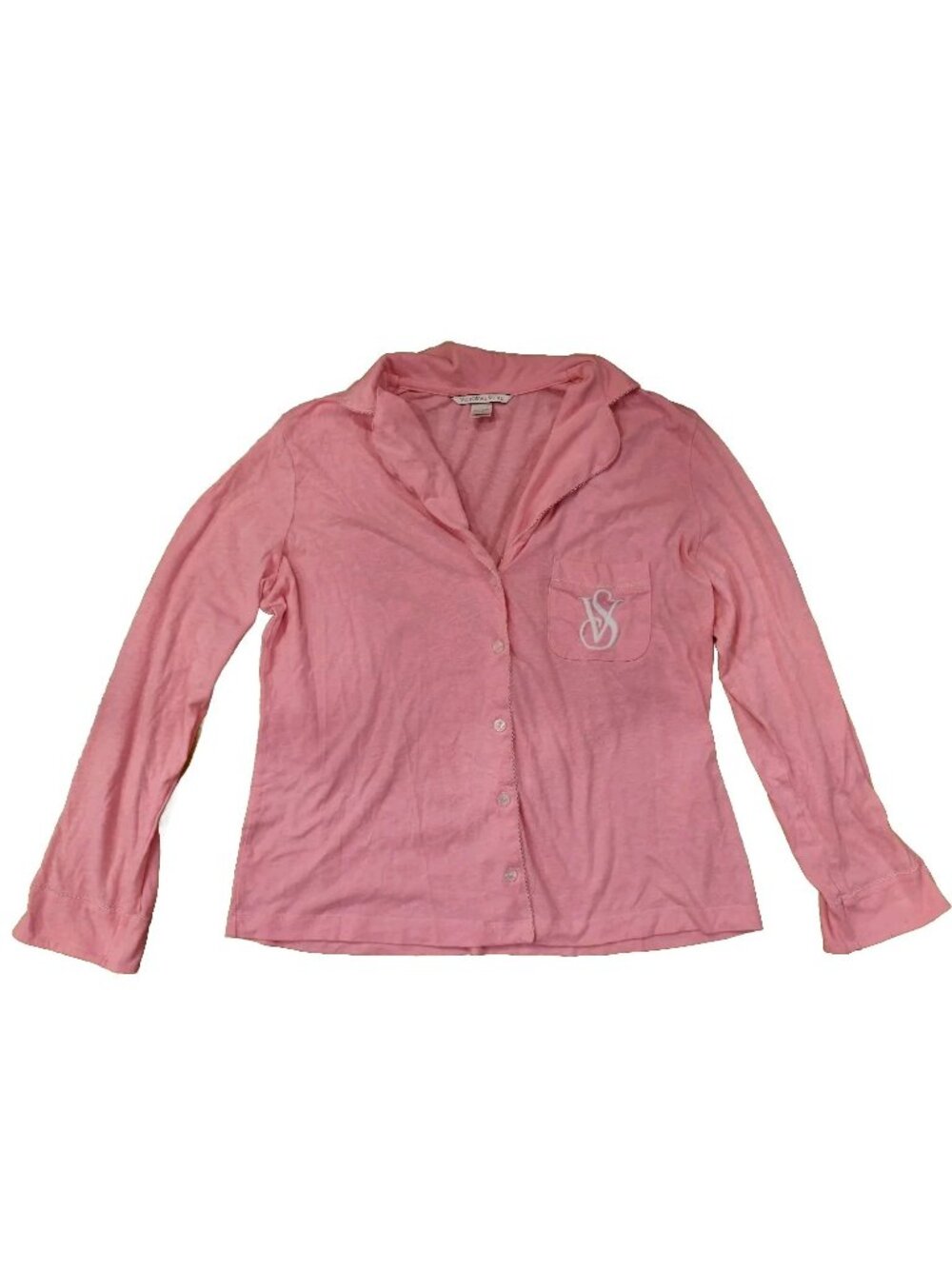 Y2K VTG Victoria's Secret Night Shirt Womens Size Small Short
